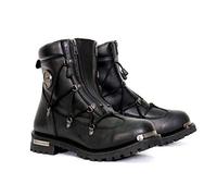Hot Leathers Mens Premium Leather BTM Collection Motorcycle Boots Size 11