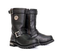 Hot Leathers Men's Premium Leather Motorcycle Boots BTM Collection - 15 W