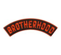 Hot Leathers Sew or Iron On Embroidered | Brotherhood Top Rocker Patch 4 Denim Leather Jacket & Vest | PPM4115-12W x 3H