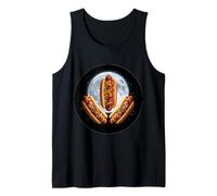 Hot Loaded Dog Under The Terrestrial Moon for Taco Lovers Tank Top