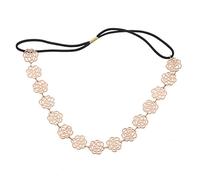 Hot Lovely Metallic Lady Hollow Elastic - Gold