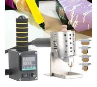 Hot Melt Adhesive Dispenser, Compatible with 50ml or 150ml Glue Barrels, Professional Push-type Heating Machine, Adjustable Temperature (50ml)