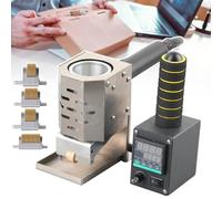 Hot Melt Adhesive Roller Applicator with Adjustable Temperature Control, Ideal for Commercial Packaging