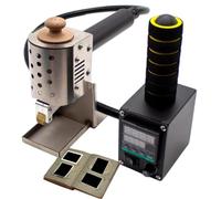 Hot Melt Adhesive Roller Glue Applicator, Adjustable Temperature 50-220℃, Includes Glue Applicators 50ml
