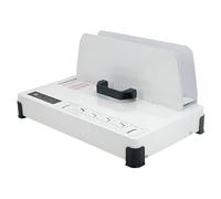 Hot melt Binding Machine 300W Electric Hot Melt Binding Machine, 50mm Max Binding Thickness, 3 Levels Time Setting, for Business, Office, and Homeschool Use