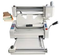 Hot Melt Binding Machine, A4 Wireless Glue Binder for Books, 180 Books/h Speed, 0.1-40mm Thickness, Ideal for Office and Notebook Binding