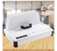 Hot melt Binding Machine Electric Hot Melt Bookbinding Machine, Adjustable Temperature for A3 A4 A5 A6 Documents, 500 Sheets Capacity, Ideal for Contracts Invoices