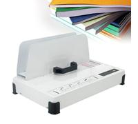 Hot melt Binding Machine Hot Melt Binding Machine - A4/A5 Thermal Binder with PTC Ceramic Heating, Binds up to 50mm Thickness - 3 Gears, Home/Office Document Binding Tool