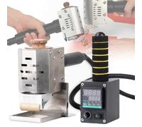 Hot Melt Glue Dispenser, 150ML Hand Push Roller Machine for Crafts, 50-220℃ Heating Range, Ideal for Bonding and DIY Projects