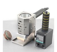 Hot Melt Glue Dispenser, Adjustable Temperature 50-220°C, for Fabric Packaging Leather Bonding Industrial Use