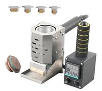 Hot Melt Glue Dispenser, Semi-Auto and Manual Operation, Countertop Machine for DIY Projects and Commercial Use