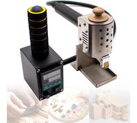 Hot Melt Glue Dispenser with Digital Display and Temperature Control, Handheld Heating Tool for DIY and Repair Projects