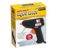 Hot Melt Glue Gun with 100 Glue Sticks for Arts Crafts, Minor Home Repairs, DIY Projects, Decorations and More
