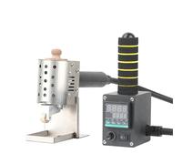 Hot Melt Glue Gun with Adjustable Temperature, 150ml Tank for Fabric, Leather, Woodworking, DIY Craft Adhesive Application