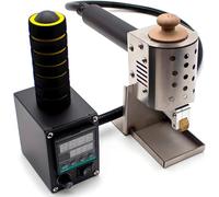 Hot Melt Glue Roller Machine, Hand Push Glue Dispenser for Crafts and Bonding, 50-220℃ Temperature Range, 150ML Capacity, Ideal for Fixing Projects