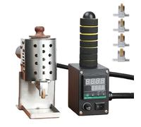 Hot Melt Glue Roller Machine, Portable Handheld Tool for Uniform Glue Application, Adjustable Temperature 50-220℃, Includes 4 Size Nozzles for Versatile Use