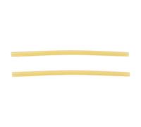 Hot Melt Glue Sticks 24cm Length Orange Rubber 2 Pcs for Arrow
