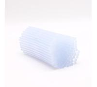 Hot Melt Glue Sticks 7mm x 200mm - Clear Mini Glue Gun Refills - Premium Adhesive for Precision Crafts, Floristry & DIY - Bulk Value Pack (1kg, Approx. 125 Sticks)