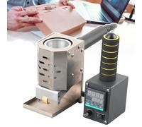 Hot Melt Gluing Machine with Digital Display, 150ml Capacity, Commercial Adhesive Heating Device, Optional Glue Rollers for Versatile Use with Various Sizes