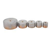 Hot Melt Machine PPR Tube Die Accessories for 63mm 40mm 32mm 25mm 20mm Diameter, Super Fast Heat Conduction, High Temperature, Made of Brass, 10pcs Joint Dies, Water Pipe