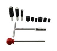 Hot Melt Water Stop Pin Plumbing Tool with Rubber Cover for PPR Pipe Leak Repair in 1/2, 3/4 and 1 Inch Sizes, Includes Wrench and Needle Remover for Indoor(B)