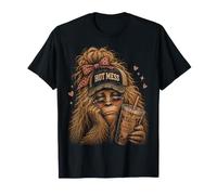 Hot Mess Bigfoot Coffee is My Survival Juice Women's T-Shirt