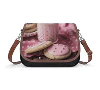 Hot Milk And Biscuits Shoulder Bag for Women, Handbag with Adjustable Strap & Inner Pocket, Crossbody Bag for Daily Commute Travel