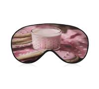 Hot Milk and Biscuits Sleep Mask Eye Mask Travel Eye Cover