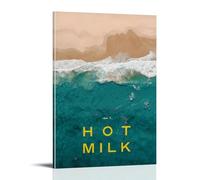 Hot Milk Sick Beauty New Wave Drama Movie Poster Wall Art Canvas Aesthetic Cover Poster Vintage Music And Movies Decorative Painting for Living Room Bed Room 08x12inch(20x30cm) Frame-style