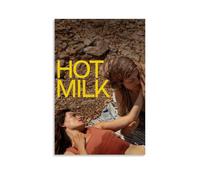 Hot Milk Sick Beauty New Wave Drama Movie Poster Wall Art Canvas Aesthetic Cover Poster Vintage Music And Movies Decorative Painting for Living Room Bed Room 12x18inch(30x45cm) Unframe-style