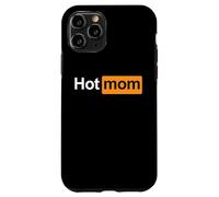 HOT MOM - funny wild content creator girl mother's day idea Case for iPhone 11 Pro