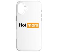 HOT MOM - funny wild content creator girl mother's day idea Case for iPhone 16 Plus