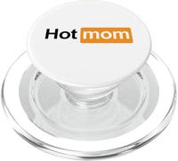 HOT MOM - funny wild content creator girl mother's day idea PopSockets PopGrip for MagSafe