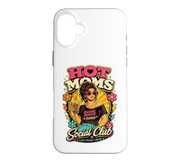 Hot Moms Social Club Retro Mom Graphic Case for iPhone 16 Plus