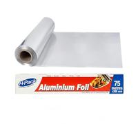 Hot n Fresh 6 x Aluminium Foil Roll Kitchen Catering Tin Foil for Cooking BBQ Grilling Baking Roasting Freezing Food Storing (75m x 30cm)
