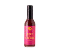 Hot N Saucy | Beet & Fresno Medium Spice Hot Sauce, 5oz