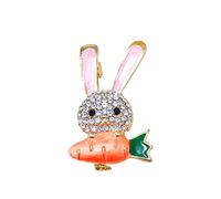 Hot New Pin Holiday Decorations In Europe And The United States Corsage High End Christmas Tree Brooch Crystal Head Bouquet