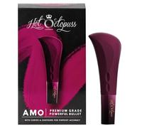 Hot Octopuss AMO Bullet Vibrator - Extra Powerful Clitoral Stimulator | Quiet Mini Vibrator for Her with Ergonomic Petite Design | 100% Waterproof Rechargeable | Discreet Female Personal Massager