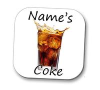 Hot Off The Press UK Love a Tipple, Personalised Coaster - Cola!