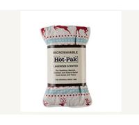 Hot-Pak Microwavable Wheat Filled Heat Pack With Lavender Scent Christmas