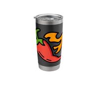 Hot Pepper Red Jalapeno Spicy Stainless Steel Insulated Tumbler