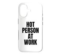 HOT PERSON AT WORK Funny Gym Workout Vain Sarcastic Humor Case for iPhone 17