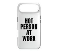 HOT PERSON AT WORK Funny Gym Workout Vain Sarcastic Humor Case for iPhone Air
