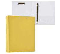 Hot Pink 1.5 Inch 3 Ring Binders with Clear View nizer for School & Office Holds 200 A4 Letter Size Sheets 2 Pack Perfect for Students & Professionals