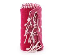 Hot Pink Cotton Pareo Towel - 100X180Cm, Handcrafted, Multi-Purpose