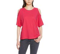 (Hot Pink, L) DIESEL T MARIE Womens T Shirts Cut Out Party Tops