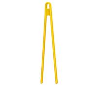 Hot Pink Silicone Tongs, Sturdy Kitchen Grabbers, Rubber Tipped Kitchen Tongs, Ideal For Non-Stick Cookware Premier Housewares Yellow One Size