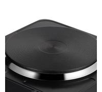 Hot Plate Electric Cooker Single Portable Table Top Kitchen Hob Stove 1000W UK VOGREX Black 1kg