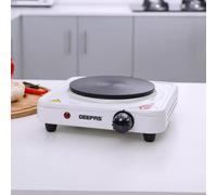 Hot Plate Single Electric Cooker Portable Table Top Hob Non-Slip Geepas 1000W