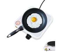 Hot Plate Small Induction Hob, Electric Single Hob Table-Top Cooking for Home, Camping & Caravan, Adjustable Thermostats & Overheating Protection, 1000W